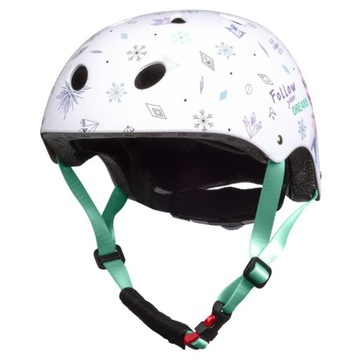Kask rowerowy dziecięcy sportowy 52-56 cm - licencja Kraina Lodu FROZEN II