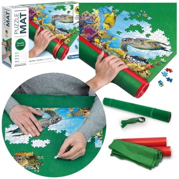 Mata do układania puzzli Clementoni 500-2000 elementów podkładka pod puzzle