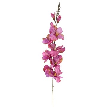 Gałązka gladioli w kolorze różowym 70cm