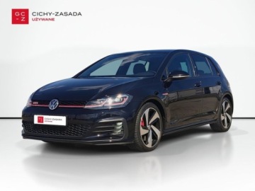 Volkswagen Golf VII GTI 3d Facelifting 2.0 TSI 245KM 2017 Volkswagen Golf Salon PL, Serwisowany, ACC, Ambiente, 2.0 Benzyna 244KM