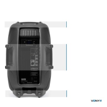 Колонка ACTIVE 1 шт. BT 800 Вт 15 дюймов MP3 USB SD