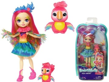 ENCHANTIMALS Lalka Peeki Parrot z papugą