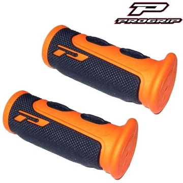 Chwyty kierownicy gripy 83 mm ŻELOWE PROGRIP Orange do Revo-Shift