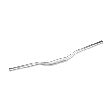 Kierownica roweru górskiego, kierownica, solidna, lekka, długa srebrna 31,8 mm