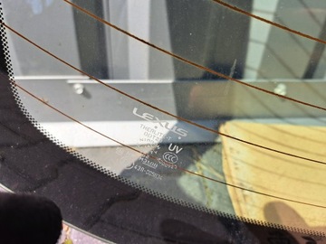 LEXUS IS III SKLO (OKNO) KAROSERIE ZADNÍ