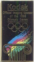 Odznaka sponsor Igrzysk Atlanta 1996 Kodak