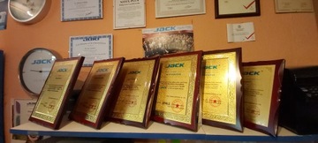 1-игольная челночная машина Jack H2 для толстых материалов