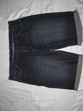 PORT LOUIS EXTRA KRÓTKIE SPODENKI JEANS R XXL / 58