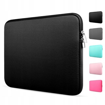 TORBA ETUI POKROWIEC NA LAPTOPA NOTEBOOK NEOPRENOWE NA ZAMEK 15,6’