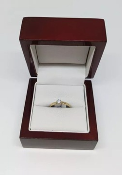 ZŁOTY PIERŚCIONEK 1,040 G 333