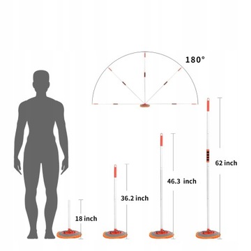 НАБОР ЩЕТКОВ ДЛЯ МОЙКИ АВТОМОБИЛЯ 157 СМ, 4 ЭТАПА