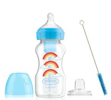 DR BROWN'S OPTIONS БУТЫЛКА 270 МЛ + Умиротворение 6M+ УРОВЕНЬ 3 + НАКОНЕЧНИК ДЛЯ СПИПЛА