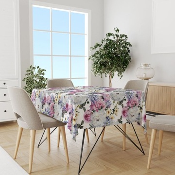 СКАТЕРТЬ СТОЙКАЯ К ПЯТЯНИЯМ 140X220 ГЛАДКАЯ МАТОВАЯ ТОЛСТАЯ 010