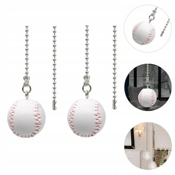 Бейсбольная удлинительная молния с легкой цепочкой 2 шт.