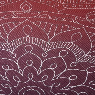 КОВРИК ДЛЯ ЙОГИ GAIAM METALLIC SUN 6MM 63417