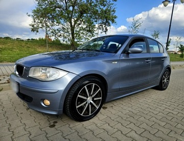 BMW Seria 1 E81/E87 Hatchback 5d E87 2.0 118d 122KM 2005 BMW 118 Zarejestrowany Klima Alu Rata380zł