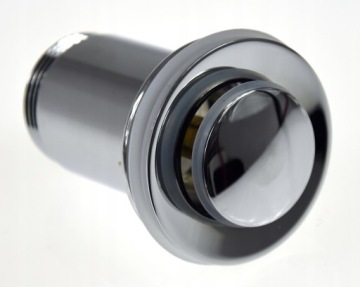 Заглушка клик-клак круглая Invena SC-B1-027 ЛАТУНЬ