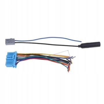 2x łatwy w użyciu kabel wiązki przewodów radia