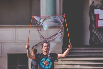 Mega Large Soap Bubbles, огромная жидкость 5л и палочки для больших мыльных пузырей.