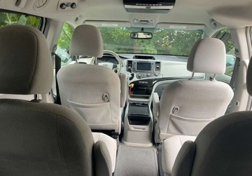 Toyota Sienna III 3.5 V6 266KM 2012 Toyota Sienna 3.5 BLPG 266Ps 4x4 Automat Navi 7 foteli Kamera Bezwypadkowa, zdjęcie 15