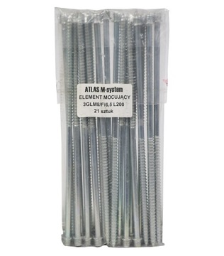 ATLAS ELEMENT M-SYSTEM DWUGWINT M8/FI 6,5 L 200