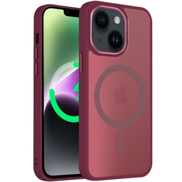 ETUI MATOWE MAGMAT do IPHONE 14 +SZKŁO 9H