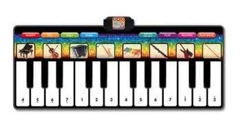 INTERAKTYWNA MATA MUZYCZNA DO TAŃCZENIA PIANINKO