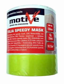 FOLIA SPEEDY MASK 550MM/33M COMFORT 010235 MOTIVE