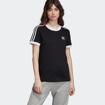 KOSZULKA DAMSKA ADIDAS T-SHIRT SPORTOWY BAWEŁNA R 28