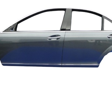 MERCEDES S KLASA W221 DRZWI LEWE PRZÓD TYŁ LIFT