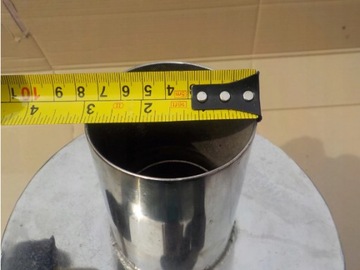 TŁUMIK WYDECH STRUMIENICA DUŻY PRZEKRÓJ NOWY