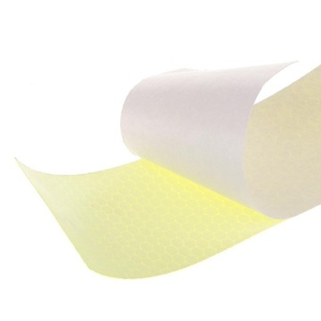 2 упаковки желтой сотовой яркой светоотражающей ленты