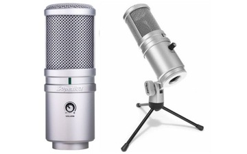 НАБОР КОНДЕНСАТОРНОГО МИКРОФОНА SUPERLUX E205U USB 2