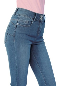 Next Damskie Jeansowe Spodnie Jeansy Jeans Bootcut Bawełna Regular 54
