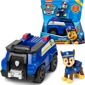 АВТОМОБИЛЬ PAW PATROL CHASE, ПОЛИЦЕЙСКАЯ АВТОМОБИЛЬ + ФИГУРКА