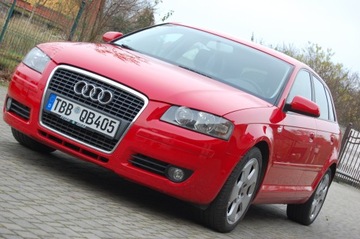 Audi A3 8P Hatchback 3d 1.6 102KM 2008 Audi A3 Sportbeck 5drzwi1.6MPI Klima Śliczna Polecami9, zdjęcie 20