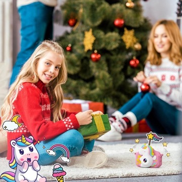 ЦИФРОВАЯ КАМЕРА ДЛЯ ДЕТЕЙ С РЕЖИМОМ СЕЛФИ С SD-КАРТОЙ 32 ГБ И АКСЕССУАРАМИ CAMCLID