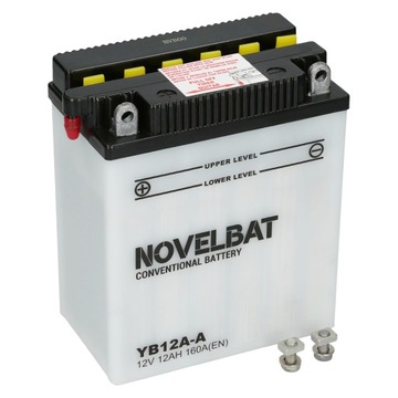 Akumulator Novelbat YB12A-A 12V 12Ah 160A L+