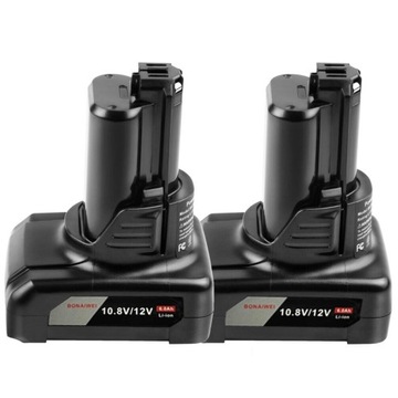 2 OPAKOWANIA ODPOWIEDNIE DO AKUMULATORÓW BOSCH 12 V 10,8 V UŻYTKU DOMOWEGO