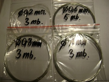 Проволока медная посеребренная Сребржанка 0,60 мм, 5 метров