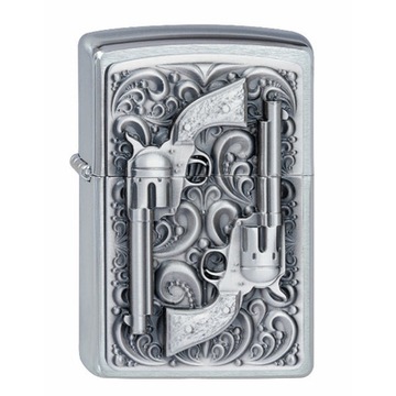 ЗАЖИГАЛКА С ЭМБЛЕМОЙ ZIPPO REVOLVER 7446
