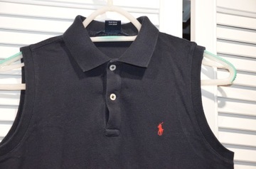 Ralph Lauren t-shirt na ramiączka r. S granat