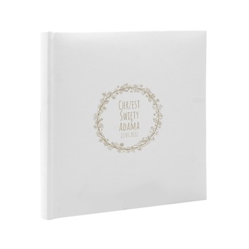 PERSONALIZOWANY ALBUM NA CHRZEST 10 STRON WKLEJANY