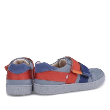 ДЕТСКИЕ КОЖАНЫЕ КРОССОВКИ НА ЛИПУЧКЕ EMEL ОБУВЬ ДЛЯ МАЛЬЧИКОВ EMEL R31