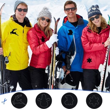 7 шт. ЗАПЛАТКИ для брюк, пуховиков, самоклеящиеся ремонтные заплатки