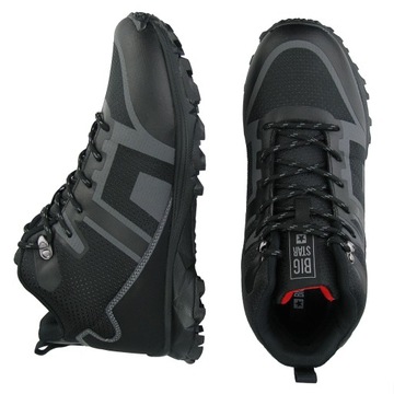 BUTY męskie BIG STAR KK174374 zimowe TREKKING 42