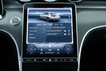 Mercedes Klasa C W206 Limuzyna 2.0 220d 200KM 2023 Mercedes-Benz Klasa C 220D 4Matic AMG Salon PL Autotrade Mercedes-Benz, zdjęcie 31