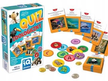 Gra Quiz zoologiczny GRANNA GR-3597