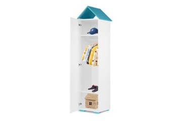 КОМПЛЕКТ ДЕТСКОЙ МЕБЕЛИ ДЛЯ МАЛЬЧИКОВ БЕЛЫЙ СИНИЙ