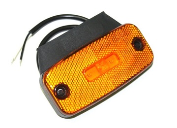 Lampa lampka obrysowa LED pomarańcz odblask LD180